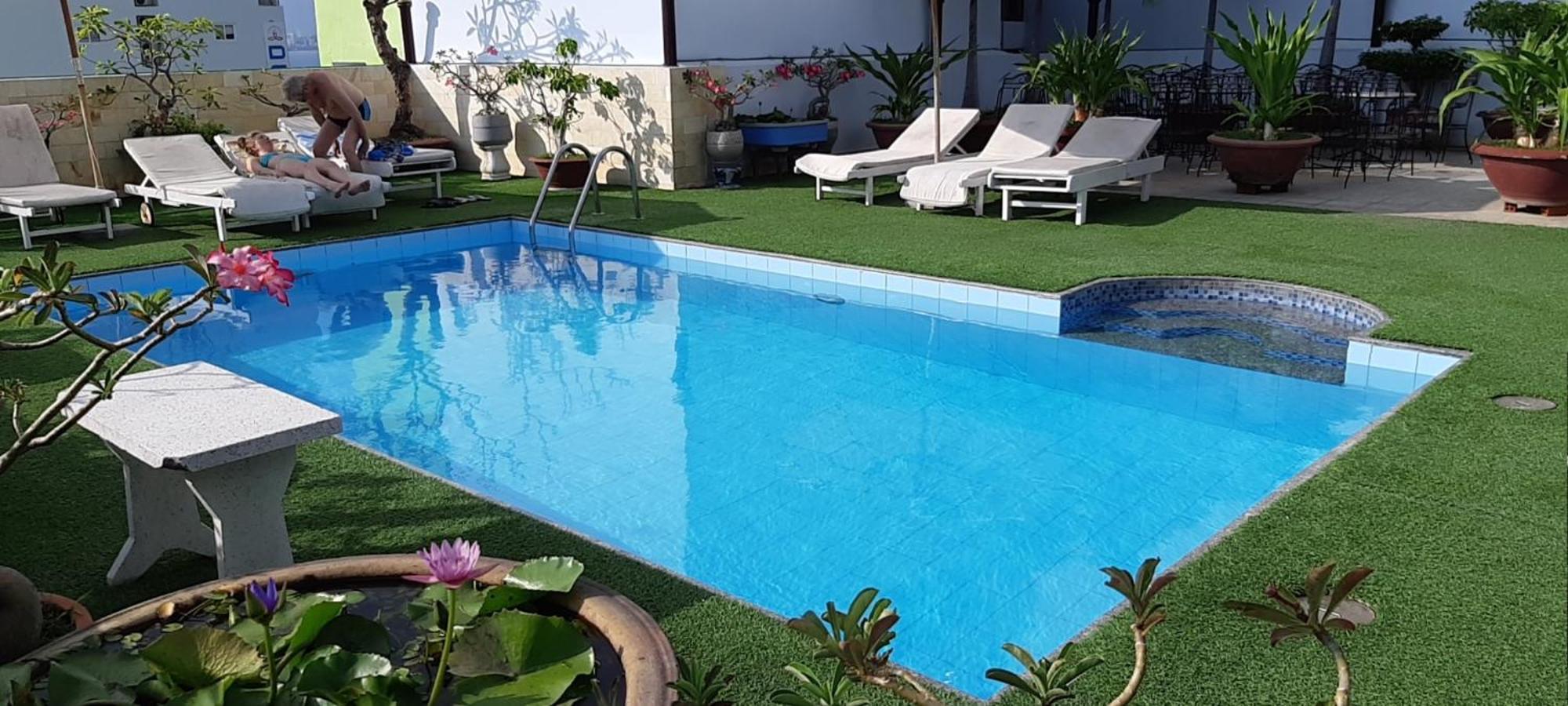 Oriental Nha Trang Hotel - Doi Dien Bai Bien Esterno foto